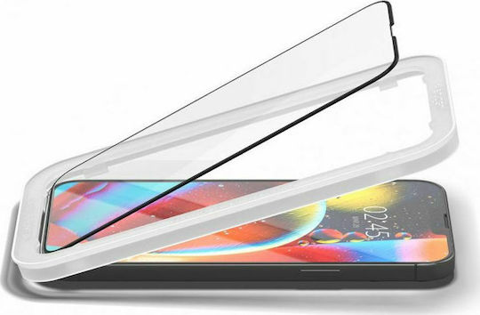 Spigen GLAS.tR ALIGNmaster Full Face Tempered Glass 2τμχ (iPhone 13 Pro Max)