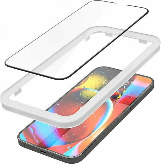 Spigen GLAS.tR ALIGNmaster Full Face Tempered Glass 2τμχ (iPhone 13 Pro Max)