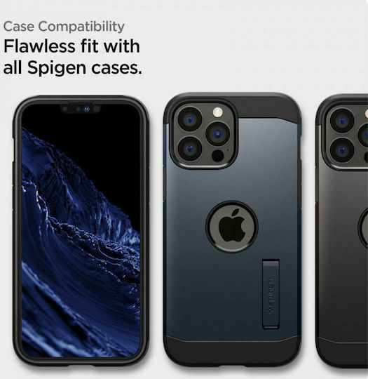 Spigen GLAS.tR ALIGNmaster Full Face Tempered Glass 2τμχ (iPhone 13 Pro Max)
