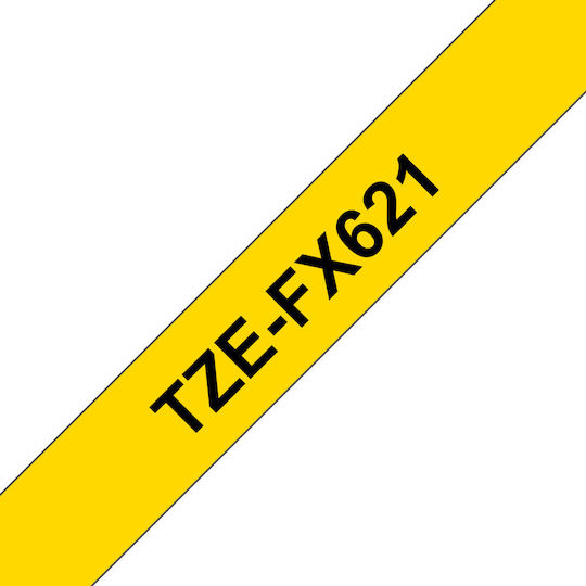 Brother Bandă Pentru Etichetări 8m x 9mm În Culoare Galbenă Compatibilă Cu Brother TZe/TZ