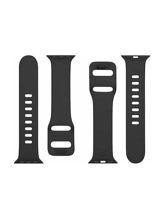 Tactical 789 Strap Silicone with Pin Grain Black (Apple Watch 38/40/41/42mm) 57983101953