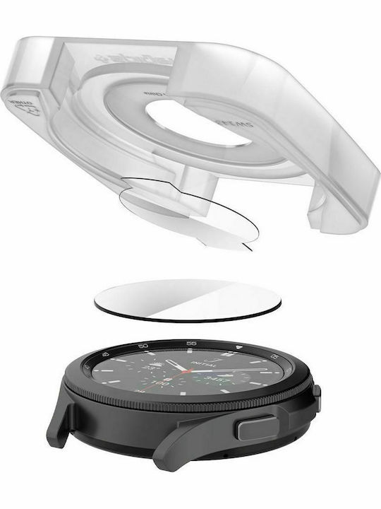 Spigen GLAS.tR EZ Fit Tempered Glass for the Galaxy Watch 4 Classic 42mm 2pcs AGL03747