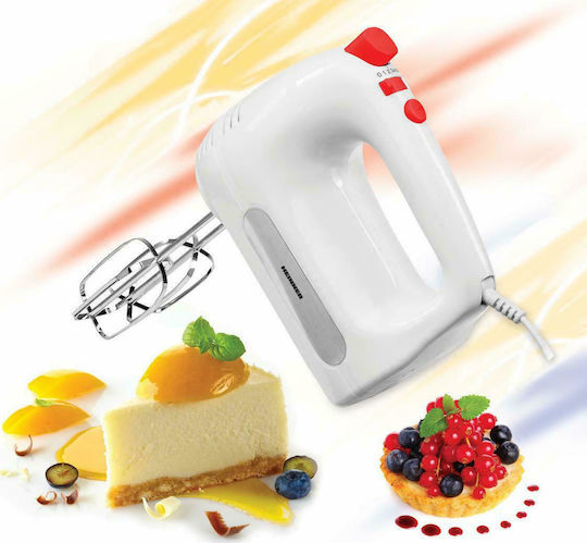 Heinner Mixer Manual 300W Alb