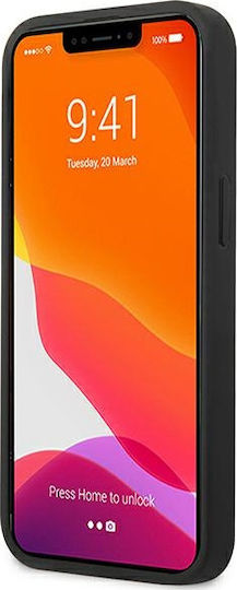 Guess Back Cover Synthetic Leather Gray (iPhone 13)
