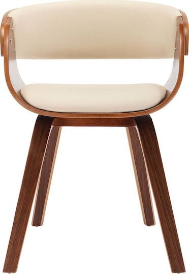 Stühle Speisesaal Cream 4Stück 53x52x70cm