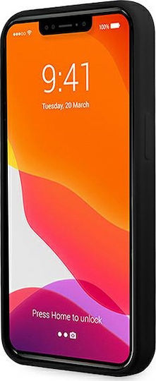 Karl Lagerfeld Karl & Choupette Umschlag Rückseite Silikon Schwarz (iPhone 13 Pro)