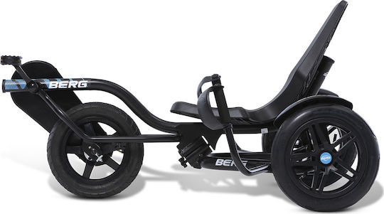 Street-X Vibes Go Kart Cu Un Loc Cu Pedală Negru Pentru 4+ Ani