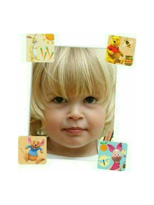 OIKOPEN Детска стикерна за стена Стена Winnie The Pooh 24бр