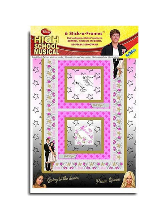 OIKOPEN Autocolant Decorativ pentru Copii Perete High School Musical 6buc