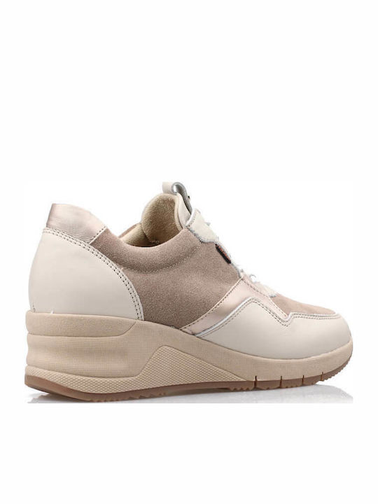 Damen Anatomisch Sneakers Beige
