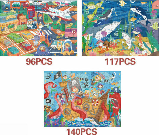 Kinderpuzzle Piraten für 5+ Jahre+ Jahre 353pcs