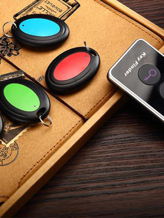 Breloc Căutător de chei Key Finder Sticlă cu LED Negru