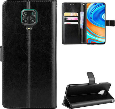 Crazy Horse Portofel Piele artificială Negru (Redmi Note 9S / 9 Pro / 9 Pro Max - Redmi Note 9S / 9 Pro / 9 Pro Max) 024442