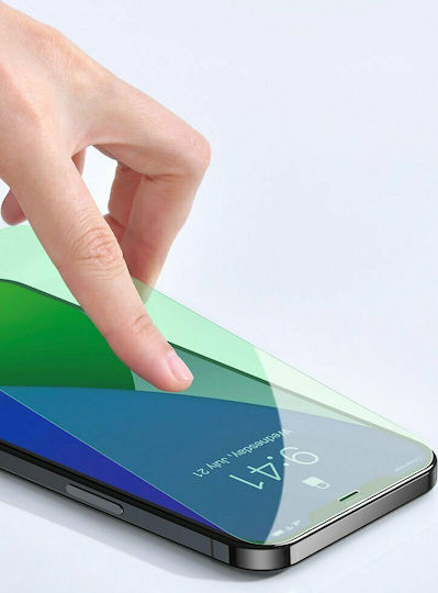 Baseus Anti Blue Light 0.15mm Full Face Tempered Glass 2pcs (iPhone 12 mini)