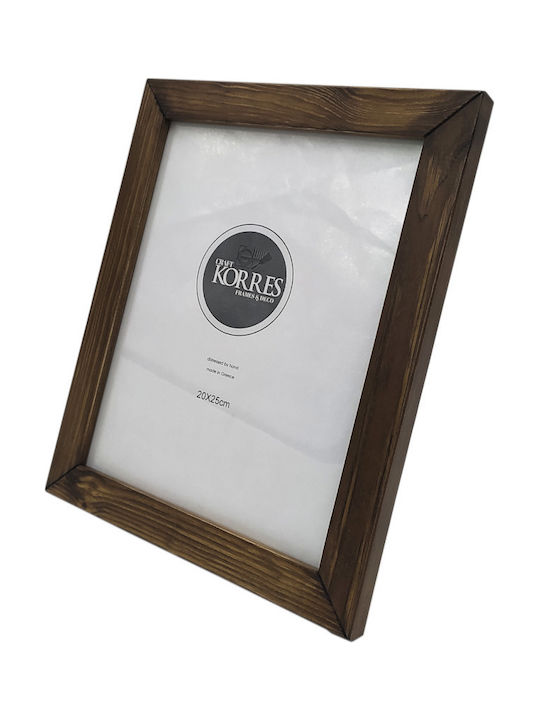 Korres Craft Рамка За Снимки Дървена Walnut Кафява