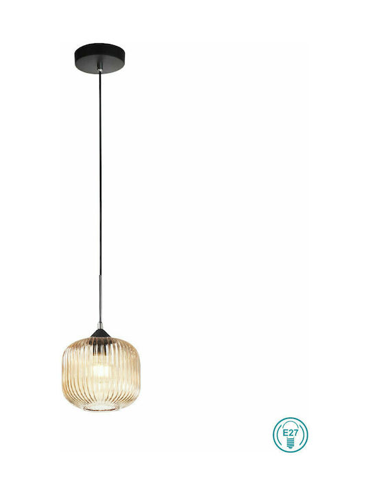 La Mia Luce Dock Pendant Light Single-Light for Socket E27 Honey