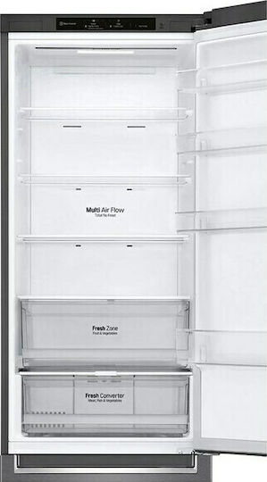 LG Kühl-Gefrierkombination 384Es Total NoFrost H203xB59.5xT68.2cm. Dark Graphite GBP62DSNGN