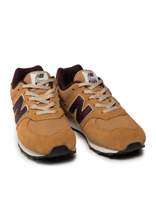 574 Kids Sneakers Brown