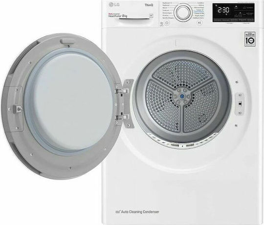 LG RH80V3AV0N Tumble Dryer 8kg with Heat Pump