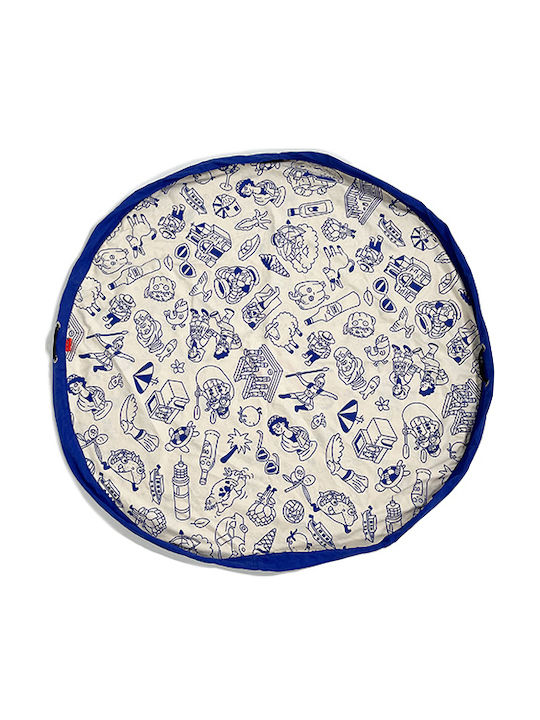 Play&go Kids Fabric Playmat Greece Blue 40cm