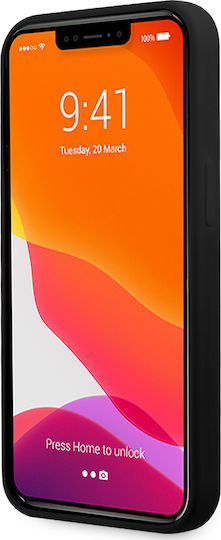 Karl Lagerfeld Stack Logo Задна корица Пластмаса Черен (iPhone 13 Pro)