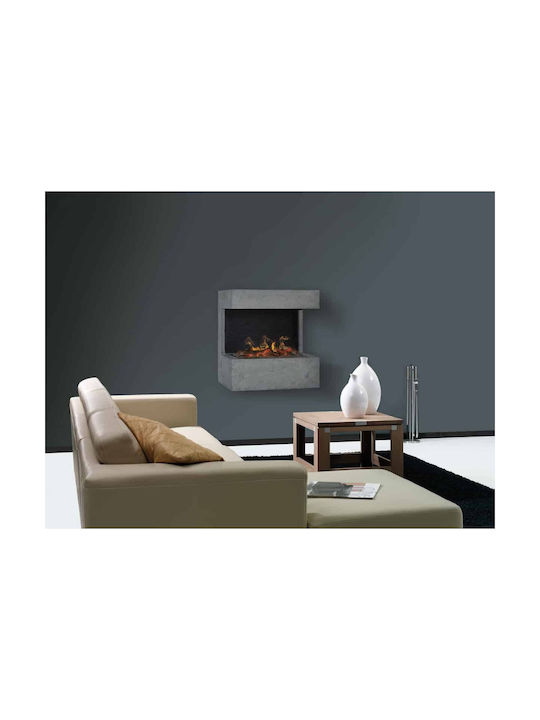 Dimplex Cassette 400L Logset Floor Electric Fireplace 125W 41x18cm Black