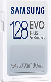 Samsung Evo Plus SD (2021) SDXC 128GB Class 10 U3 V30