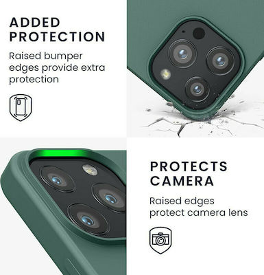 KWmobile Rubberized Back Cover Σιλικόνης Fir Green (iPhone 13 Pro)