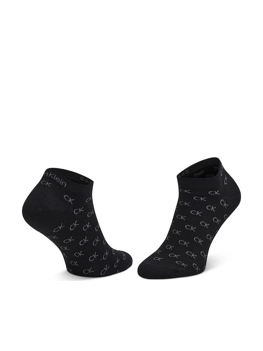 Calvin Klein Ανδρικές Κάλτσες με Σχέδια Black 2Pack