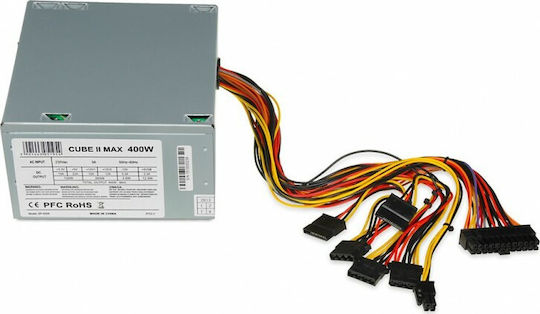iBox Cube II 400W Gray Computer Power Supply Full Wired
