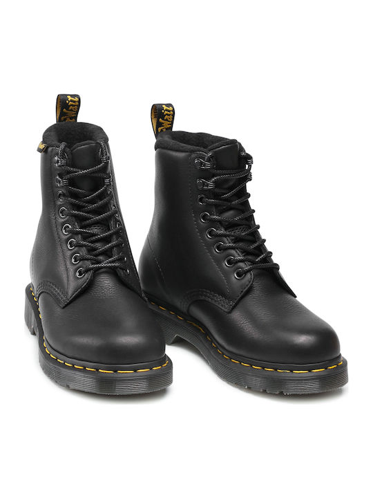 1460 Pascal Warmwair Valor Leather Women's Ankle Boots Black
