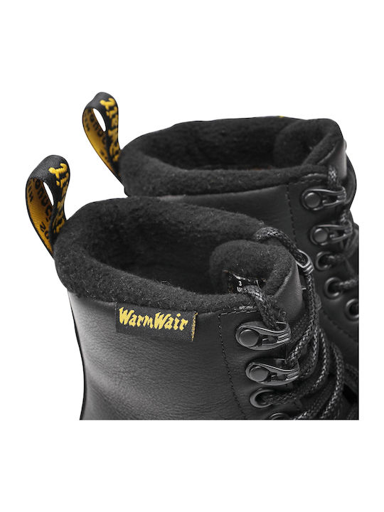 1460 Pascal Warmwair Valor Leather Women's Ankle Boots Black