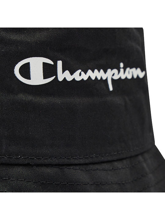 Champion Υφασμάτινo Ανδρικό Καπέλο Στυλ Bucket Μαύρο