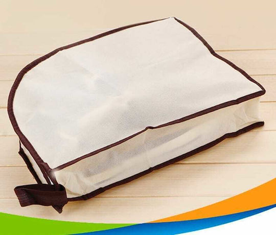 Viosarp Fabric Storage Case for Shoes in Ecru Color 26.5x40cm 1pcs