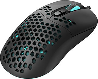 Deepcool Ultralight Mc310 Rgb Black RGB Gaming Ποντίκι 12800 DPI Μαύρο