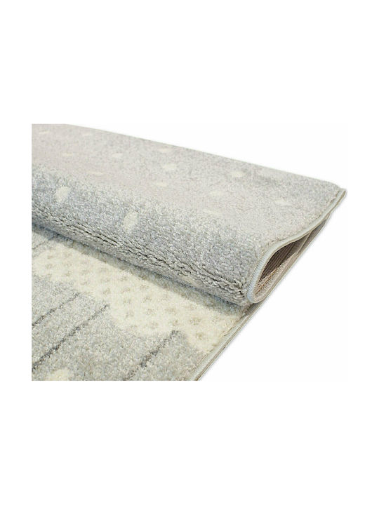 Klonaras Παιδικό Χαλί Γαλάζιο 133x190cm Πάχους 12mm