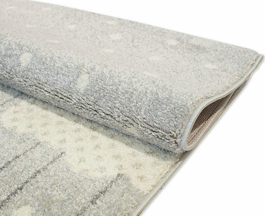 Klonaras Παιδικό Χαλί Γαλάζιο 133x190cm Πάχους 12mm