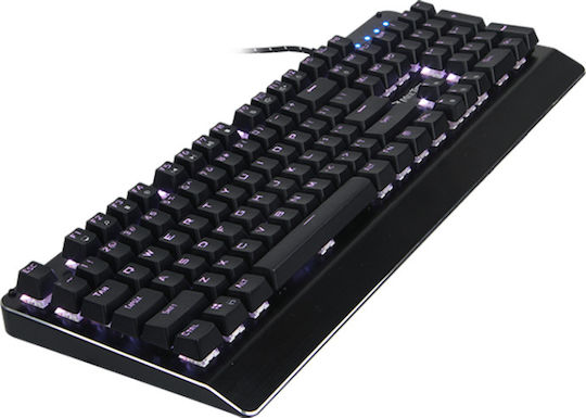Meetion MK01 Gaming Μηχανικό Πληκτρολόγιο με Custom Blue διακόπτες και RGB φωτισμό (Αγγλικό US)