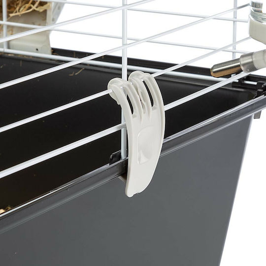 Ferplast Casita 80 Rodent Cage Cage for Rabbits and Guinea Pigs 78x48x50cm