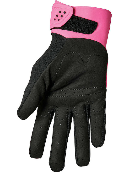 Thor Mx Women's Spectrum Summertime Μotocross Gloves Pink/Black