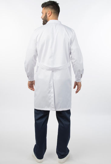 Ayo Merlin Bărbați Halat medical de pansament Alb