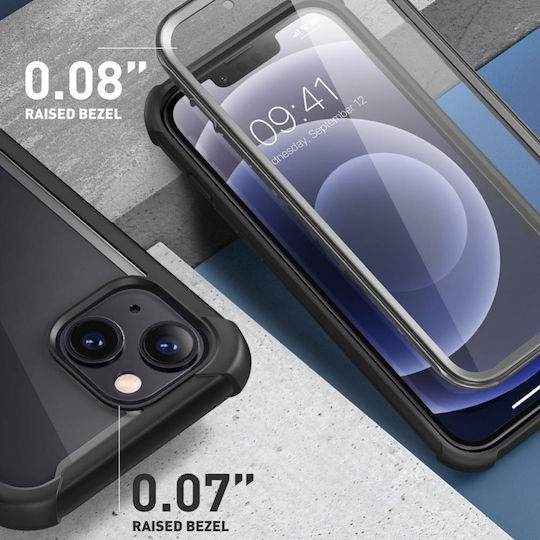 Supcase I-Blason Ares 360 Full Cover Πλαστικό 2mm Αδιάβροχο Μαύρο (iPhone 13)