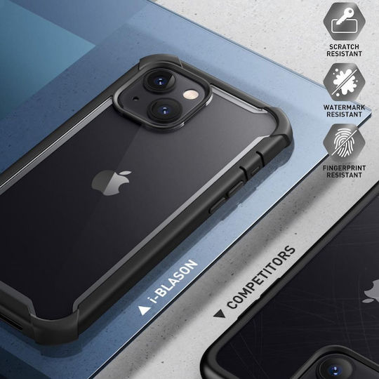 Supcase I-Blason Ares 360 Full Cover Πλαστικό 2mm Αδιάβροχο Μαύρο (iPhone 13)