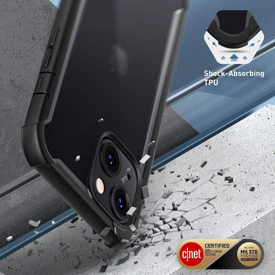 Supcase I-Blason Ares 360 Full Cover Πλαστικό 2mm Αδιάβροχο Μαύρο (iPhone 13)