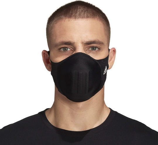 adidas Molded Face Cvr Μάσκα Προστασίας Large Μαύρη HF7048 1τμχ