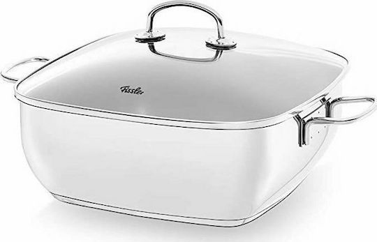 Fissler Secural Γάστρα από Ανοξείδωτο Ατσάλι 6.5lt 2τμχ