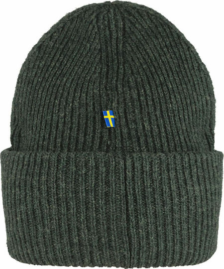1960 Logo Beanie Beanie with Rib Knit in Gray color