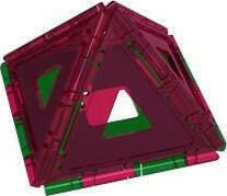 Gigo Plastic Construction Toy Geometric Building Kit for Children 4+ years old+ Years