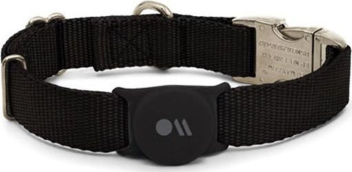 Case-Mate Dog Θήκη Κολάρου Κατοικιδίων Σιλικόνης για AirTag σε Μαύρο χρώμα
