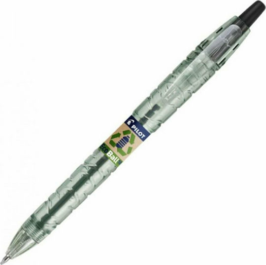 Pilot Ecoball B2P Pen Ballpoint 1mm with Black Ink BP-B2PEB-M-B-BG